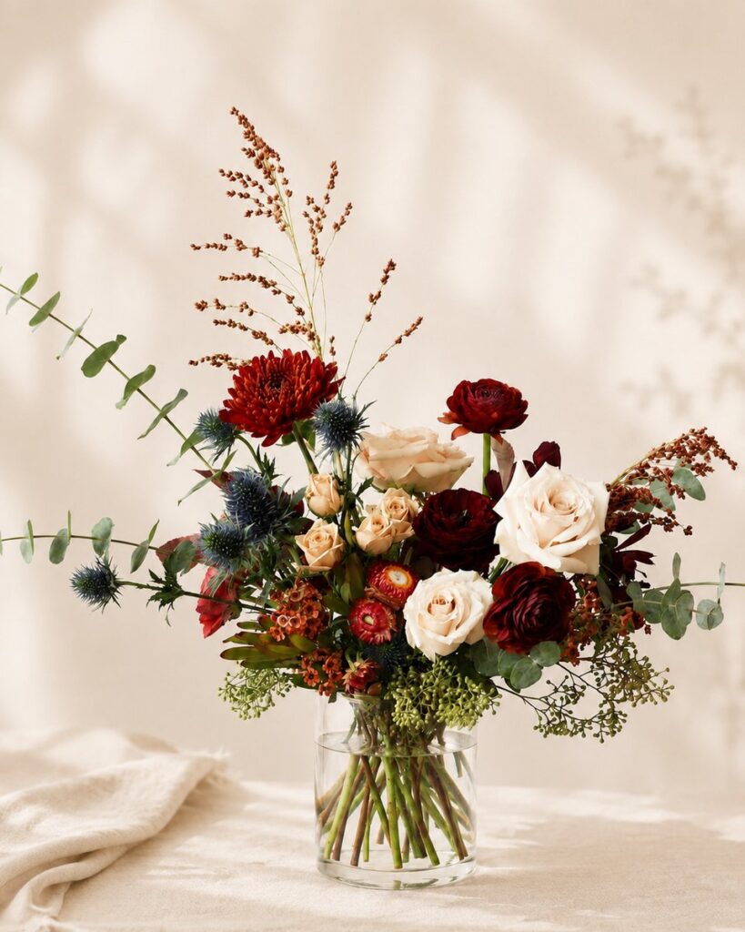 Autumn Ember, hand-arranged florals by Valley Bloom Shop, Athens TN