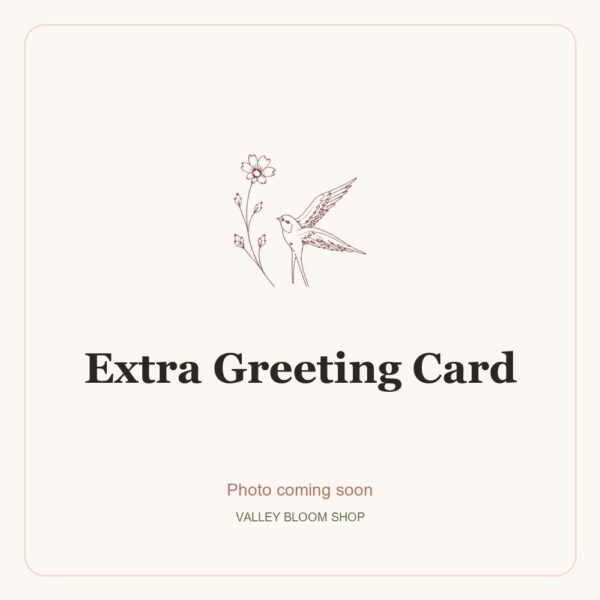 Extra Greeting Card