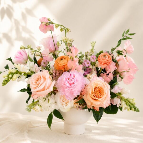 Peony Dream — hand-arranged florals by Valley Bloom Shop, Athens TN