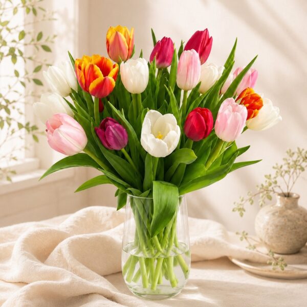 Tulip Market — hand-arranged florals by Valley Bloom Shop, Athens TN